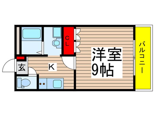 ブル－・プラ－ジュの物件間取画像